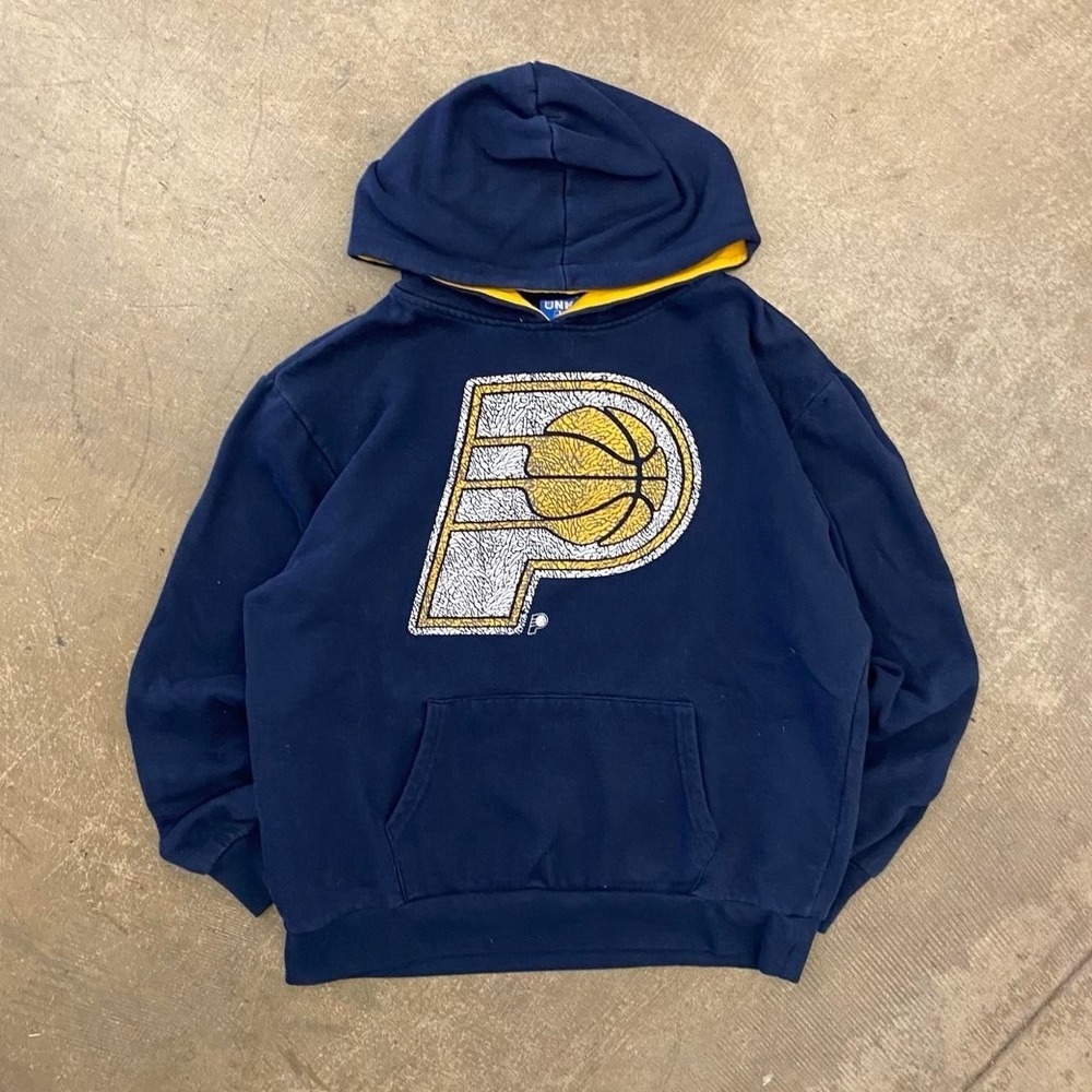 Vintage Indiana Pacers NBA Basketball 2000s Hoodie Size XL